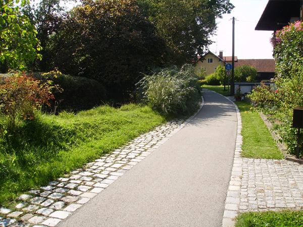 Blumenweg nachher